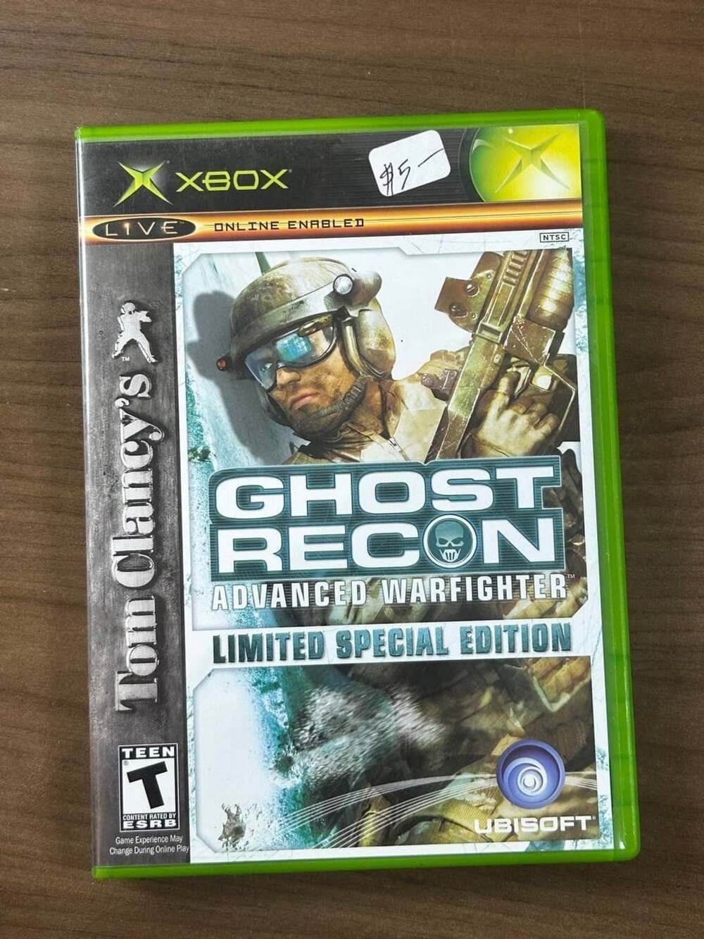 Tom Clancy's Ghost Recon Advanced Warfighter Ltd Special Edition Xbox CIB 2-Disc